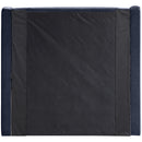  Meridian Kendall Navy Velvet Upholstered Twin Bed IMAGE 3
