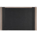  Meridian Kendall Taupe Velvet Upholstered Queen Bed IMAGE 3