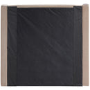  Meridian Kendall Taupe Velvet Upholstered Twin Bed IMAGE 3