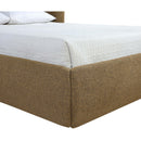  Meridian Elowen Brown Chenille Fabric Upholstered Full Bed IMAGE 8