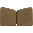  Meridian Elowen Brown Chenille Fabric Upholstered King Bed IMAGE 4