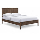  Meridian Kivo Walnut Solid Wood Full Bed IMAGE 1