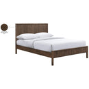  Meridian Kivo Walnut Solid Wood Full Bed IMAGE 8