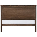  Meridian Kivo Walnut Solid Wood King Bed IMAGE 5