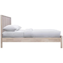  Meridian Kivo Natural Solid Wood Full Bed IMAGE 4