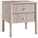  Meridian Kivo Natural Solid Wood Nightstand IMAGE 11