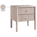  Meridian Kivo Natural Solid Wood Nightstand IMAGE 12