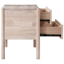  Meridian Kivo Natural Solid Wood Nightstand IMAGE 4
