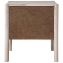  Meridian Kivo Natural Solid Wood Nightstand IMAGE 5