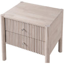 Meridian Kivo Natural Solid Wood Nightstand IMAGE 7