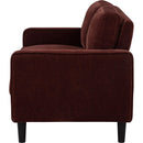  Coaster Furniture Ruth Stationary Fabric Loveseat 511212 IMAGE 5