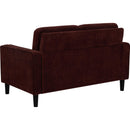  Coaster Furniture Ruth Stationary Fabric Loveseat 511212 IMAGE 6