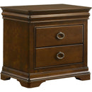  Coaster Furniture Garland 205302 3-drawer Nightstand Bedside Table - Brown Cherry IMAGE 1