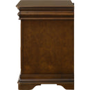  Coaster Furniture Garland 205302 3-drawer Nightstand Bedside Table - Brown Cherry IMAGE 5