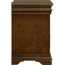  Coaster Furniture Garland 205302 3-drawer Nightstand Bedside Table - Brown Cherry IMAGE 9