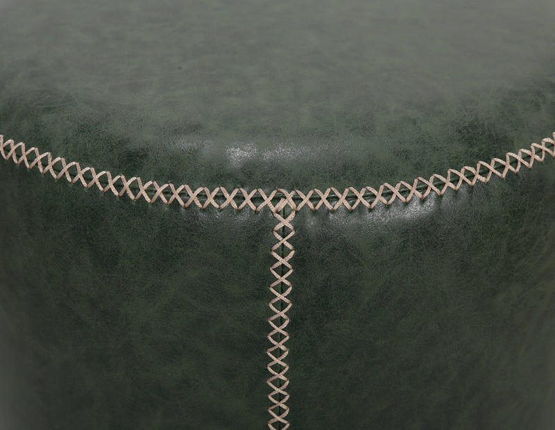 5035-Ottoman - Green