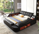 R9012B-K EASTERN BLACK KING BED