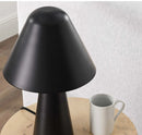 EEI-6529-BLK-Mushroom Table Lamp (Black)
