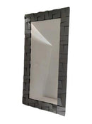 815 Decorative Floor Mirror In Gray