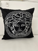 VERSACE 20x20 PILLOW COVER-BLACK&WHITE