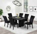1220 Onyx Dinning table + 6 Chair Set