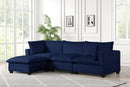 Cloud 13 Blue Strip Sectional