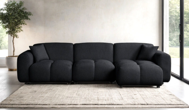 BELLA BLACK SECTIONAL