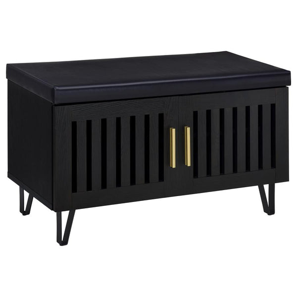 Coaster Furniture 915152 BLACK STORAGE BENCH