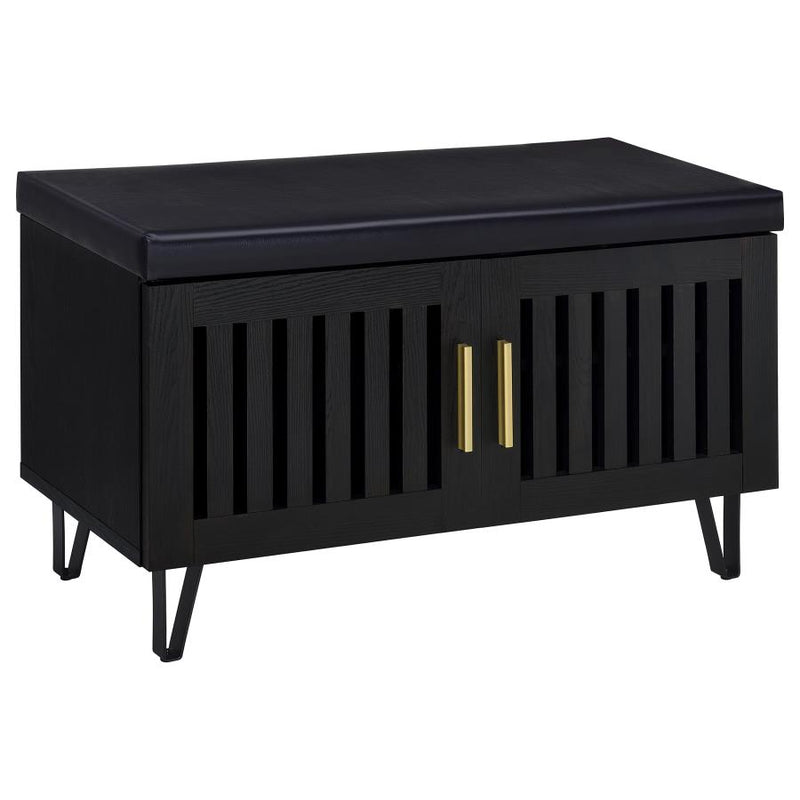 Coaster Furniture 915152 BLACK STORAGE BENCH