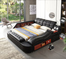 R9012B-K EASTERN BLACK KING BED