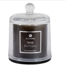 EV80586-02/01 6oz Glass Cloche Candle