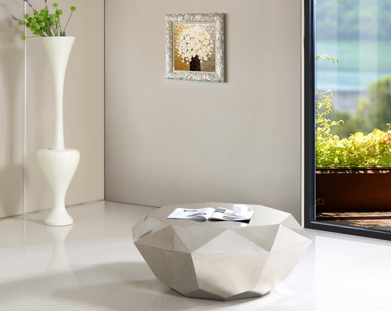 Meridian Gemma Silver Coffee Table