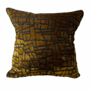 GRAPHIC 22x22 PILLOW COVER- HONEY MUSTARD