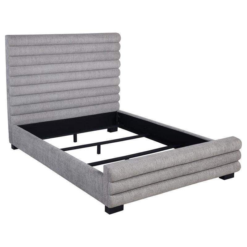 Coaster Furniture 300719Q GREY QUEEN UPHOLSTERED BED
