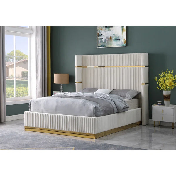 Yana Cream Queen Bed