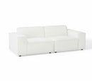 Restore 2-Piece WhiteSectional Sofa