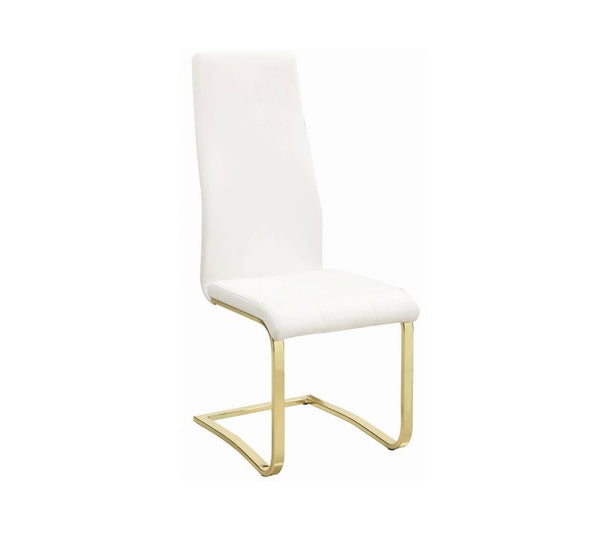 190512 Dining Chair 22.75W x 43.75 x 17D White