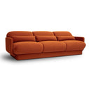 TOV-L69077 Azalea Rust Orange Velvet Sofa