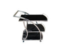 812-1-2 Sliver Three Tier Trolley