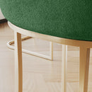 DC05GGN Green Dining Chair w/ Gold Base 2/box