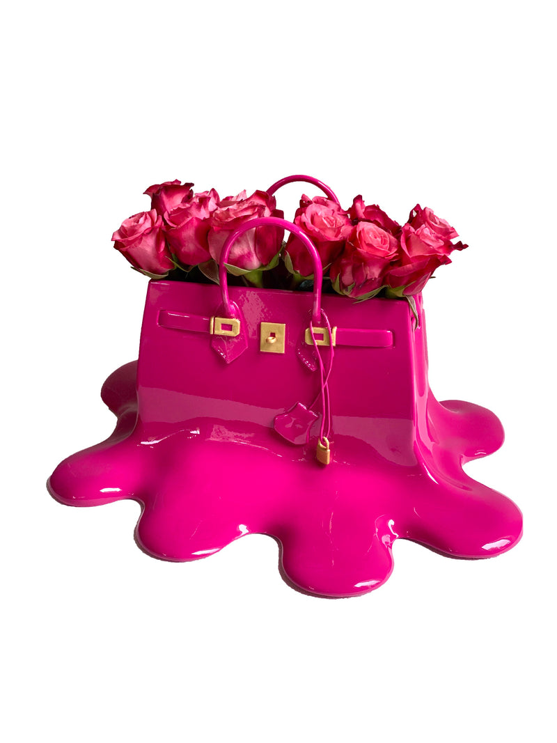 Luxe Forever “Birkin” Vase
