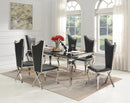 G-106-T Black Rectangular Dining Table