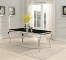 G-106-T Black Rectangular Dining Table