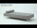 Acme Furniture Quenti Futon LV00826 EXTERNAL_VIDEO 1