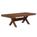 Acme Furniture Apollo Dining Table with Trestle Base 70000 IMAGE 2