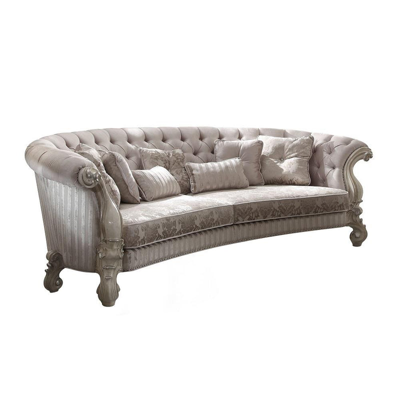 Acme Furniture Versailles Stationary Fabric Sofa 52085 IMAGE 2
