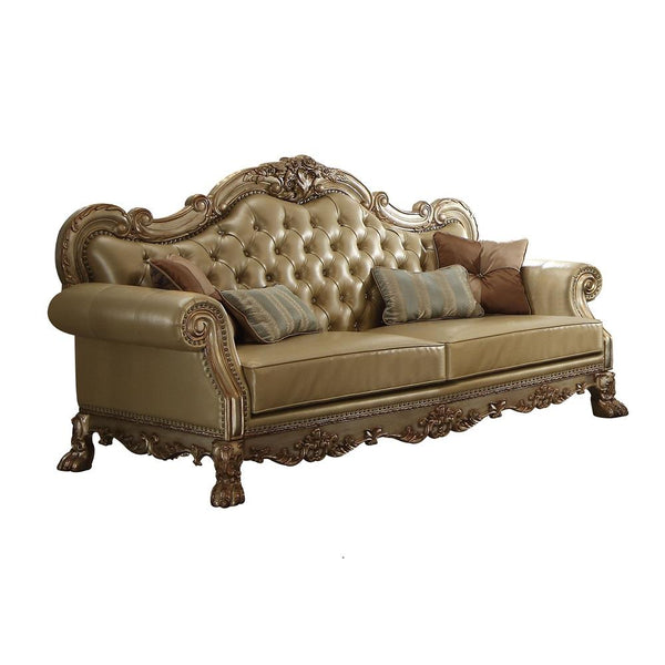 Acme Furniture Dresden Stationary Polyurethane Sofa 53160 IMAGE 1