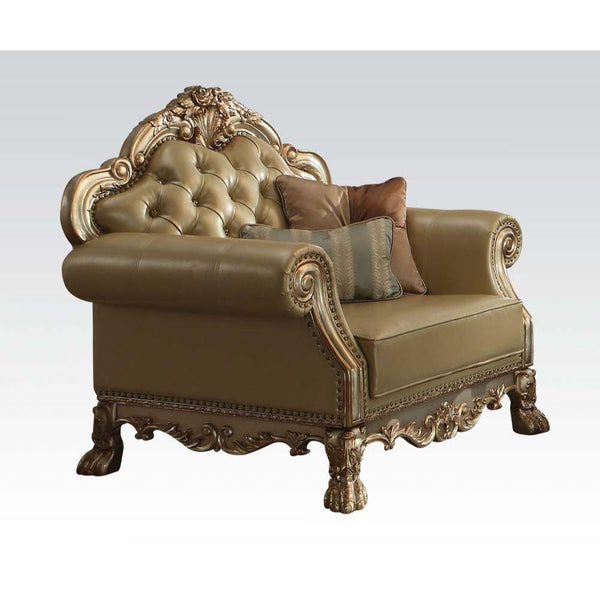 Acme Furniture Dresden Stationary Polyurethane Chair 53162 IMAGE 1