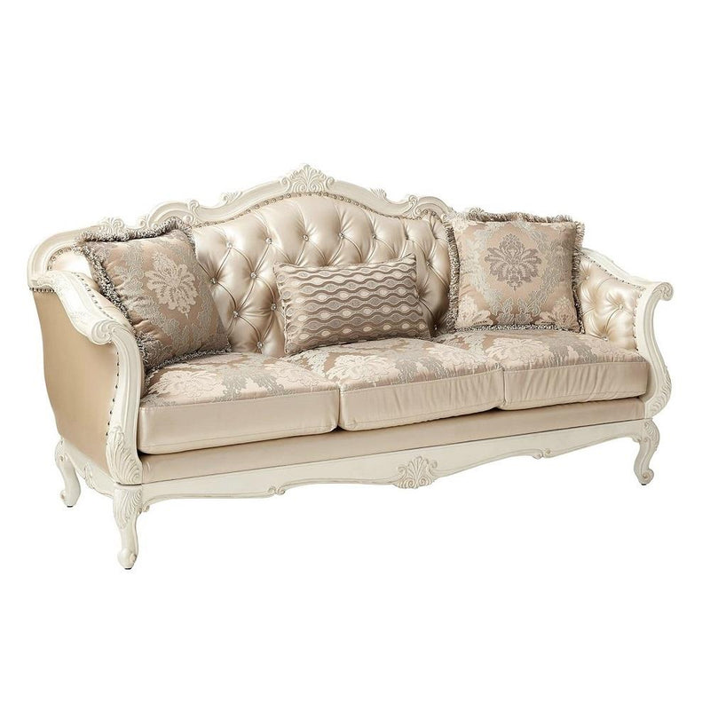 Acme Furniture Chantelle Stationary Polyurethane Sofa 53540 IMAGE 2