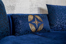 Olympia Navy Velvet Sofa & Loveseat